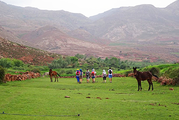 randonnée vallée Zat Maroc